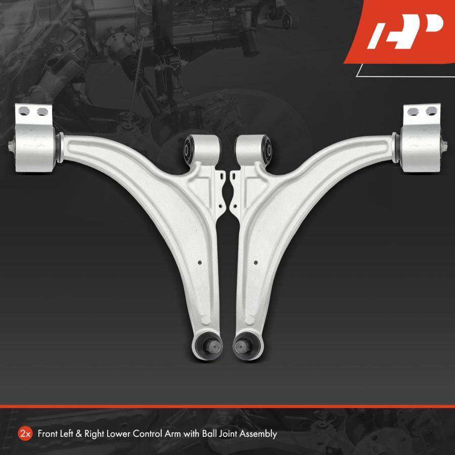 A Premium 2 x Front Lower Control Arm, with Ball Joint & Bushing 並行輸入品の画像
