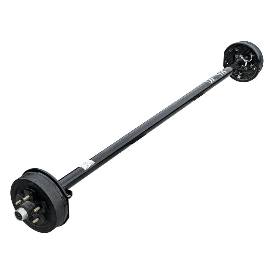 3.5k TK トレーラー車軸 3500ポンド 電気ブレーキ5ラグ | 73/58 (5フィート0) 5x4.5 並行輸入品 : Moto ...