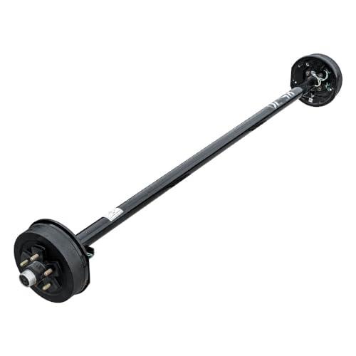 3.5k TK トレーラー車軸 3500ポンド 電気ブレーキ5ラグ TK | 73/58 (5フィート0) | 5x4.5 並行輸入品_1