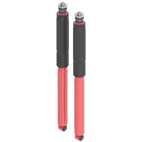 【並行輸入品】 Rocksport RED Performance Long(er) Travel Shock Absorbers by Met_1