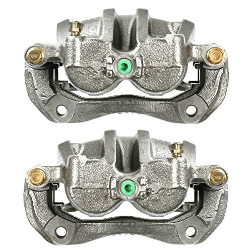 AutoShack Front Brake Calipers Assembly Pair Set of 2 Driver and 並行輸入品_1