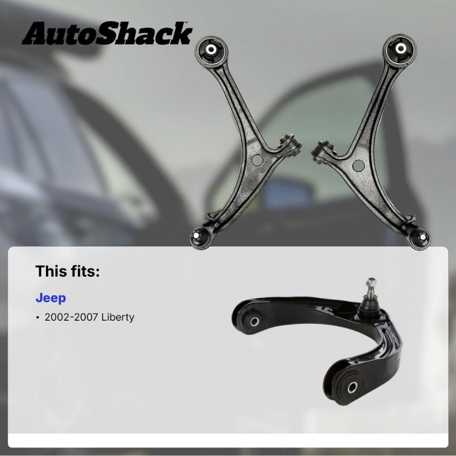 【並行輸入品】 AutoShack Rear Upper Control Arm with Ball Joint Assembly for 20の画像