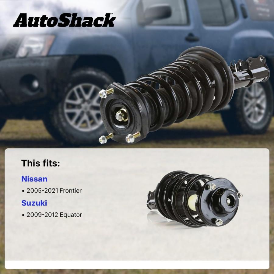ｈａｌオーダー 並行輸入品】 AutoShack Front Complete Strut & Coil Spring