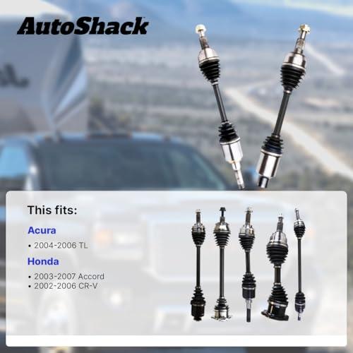 【並行輸入品】AutoShack フロント右CVアクスルシャフトアセンブリ交換用 2002 2006 ホンダ CR V 2003 2007 アコの画像