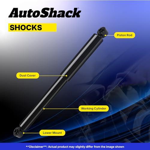 【並行輸入品】 AutoShack Rear Shock Absorbers Pair of 2 Driver and Passenger Si_7