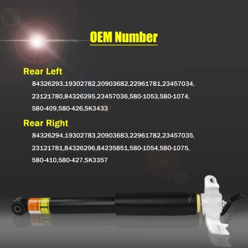 【並行輸入品】Eshare 84326293 84326294 ペアリアショックアブソーバー 上部マウント電動アセンブリ付き キャデラック XTの画像