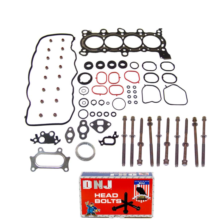 並行輸入品】DNJ HGB246 ヘッドボルトキット付きシリンダーヘッド