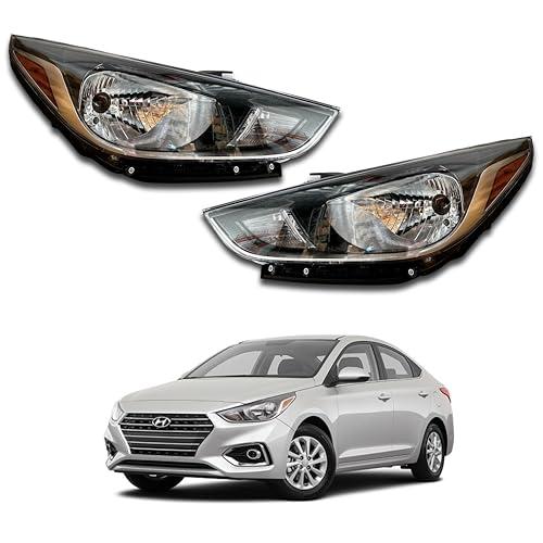 AutoModed Aftermarket Halogen Headlamps Headlights Assembly Set  並行輸入品_4