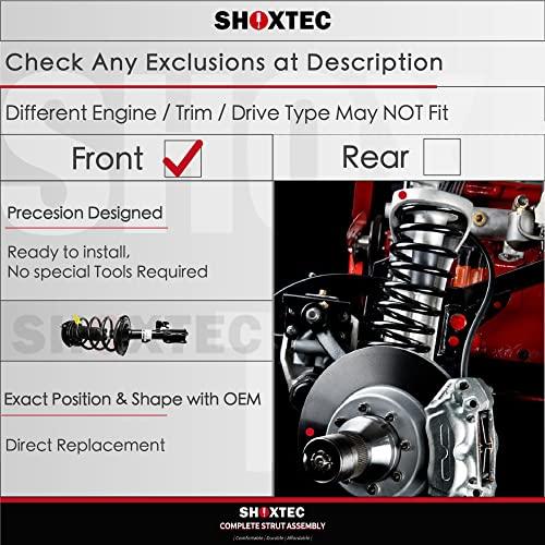 Shoxtec フロントペアコンプリートストラットアセンブリ 交換用 2006 2012 トヨタ RAV4 コイルスプリングアセン 並行輸入品_4