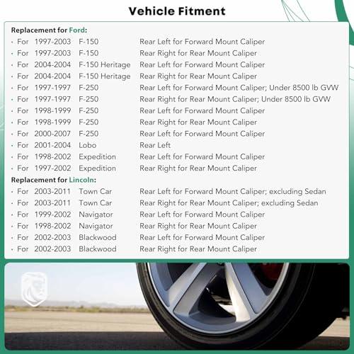 【並行輸入品】 Rear Brake Caliper Assembly Replacement for Lincoln Town Car Forの画像