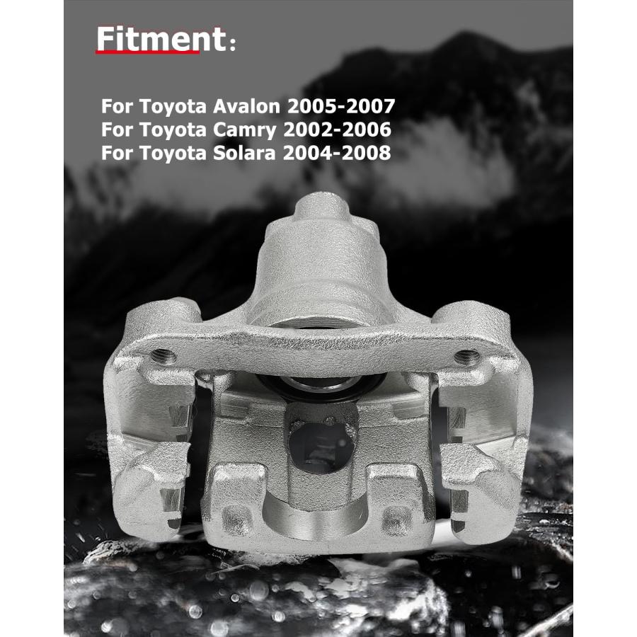 cciyu Disc Brake Caliper Rear 19B2697 19B2696 fit For 2005 2007
