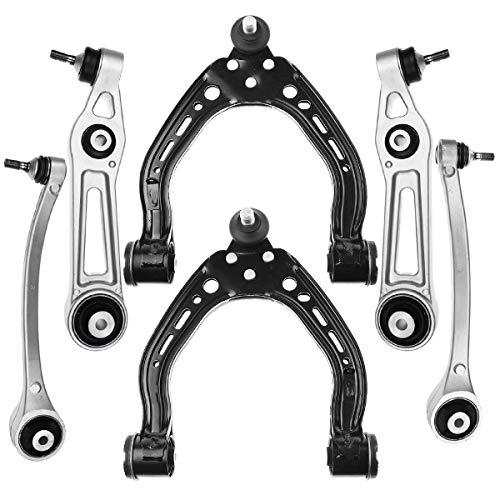 A Premium Set of 6, Front Upper & Lower Control Arm Kit, with Ba 並行輸入品の画像