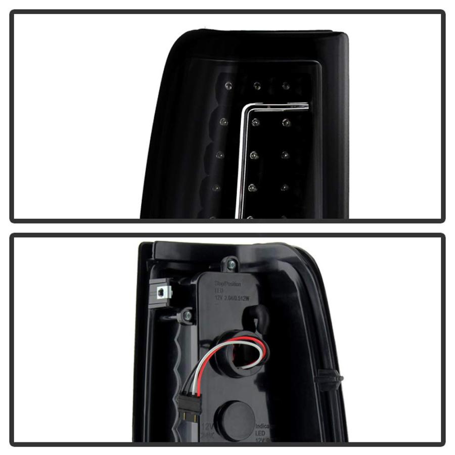 ACANII   1999 2002 シボレー シルバラード 1500 2500 3500 GMC シエラ ブラック LED スト 並行輸入品の画像