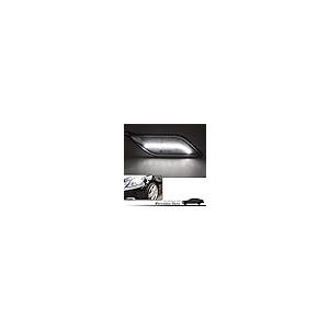Smoke Lens White LED Front Bumper Side Marker Light Kits for 201 並行輸入品の画像