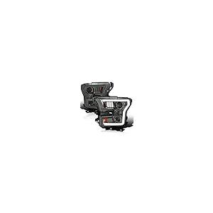 【並行輸入品】Spec D Tuning LEDライトバー スモークレンズ プロジェクターヘッドライト 2015 2017 フォード F150_2