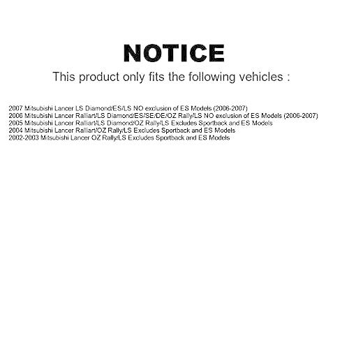 トランジットオートフロントコンプリートサスペンションショックストラットとコイルスプリングマウントアセンブリペア交換三菱ランサーはス 並行輸入品