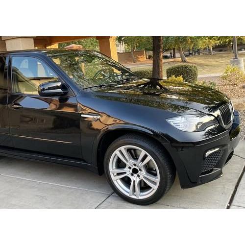 iJDMTOY ユーロスモークレンズ フロントバンパーサイドマーカー リフレクターランプ 2008 2014 BMW E71 X6 並行輸入品の画像