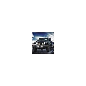 4インチ LED フォグライト スマイリーデザイン フロントバンパー交換用 フォグライト ジープ ラングラー JK JKU TJ  並行輸入品の画像