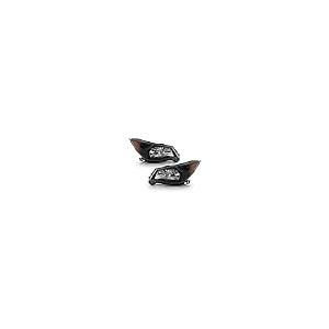 【並行輸入品】AKKON   2014 2016 スバル フォレスター OE ファクトリー ハロゲンスタイル ペア ヘッドライト   ブラックハの画像