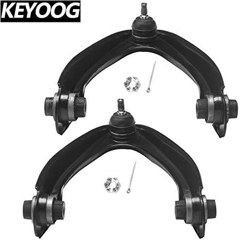 KEYOOG フロントアッパーコントロールアームとボールジョイントアセンブリ 2個 ホンダCRV 1997 1998 1999 2 並行輸入品の画像