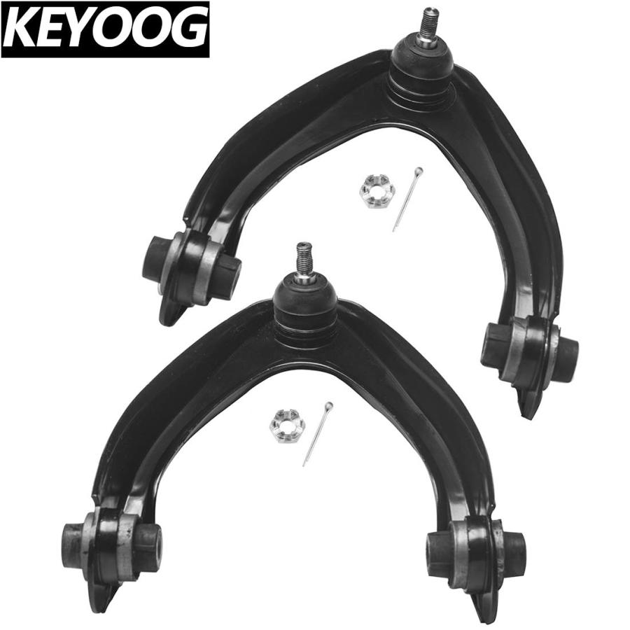 KEYOOG フロントアッパーコントロールアームとボールジョイントアセンブリ 2個 ホンダCRV 1997 1998 1999 2 並行輸入品の画像