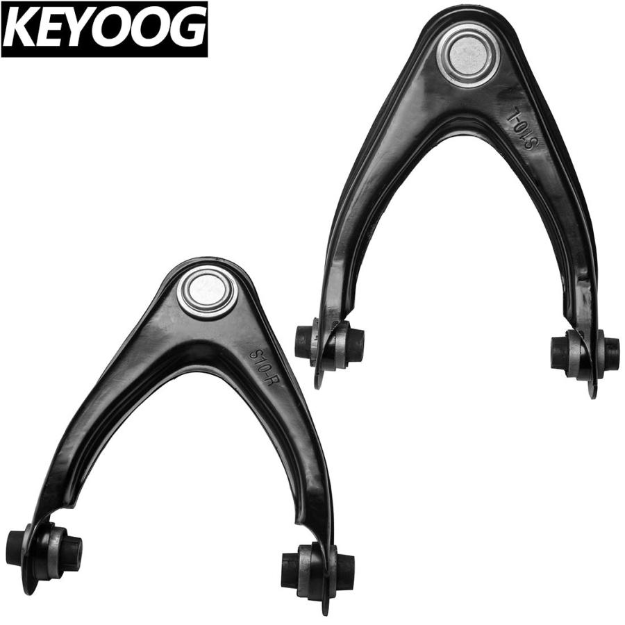 KEYOOG フロントアッパーコントロールアームとボールジョイントアセンブリ 2個 ホンダCRV 1997 1998 1999 2 並行輸入品の画像