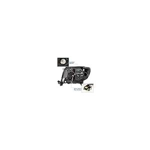 ZMAUTOPARTS LED Tube Projector Headlights Headlamps Black/Smoke  並行輸入品の画像