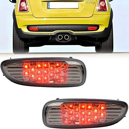 NJSBYL Smoked Lens JCW Rear Bumper Reflector Fog Light for 2006  並行輸入品の画像