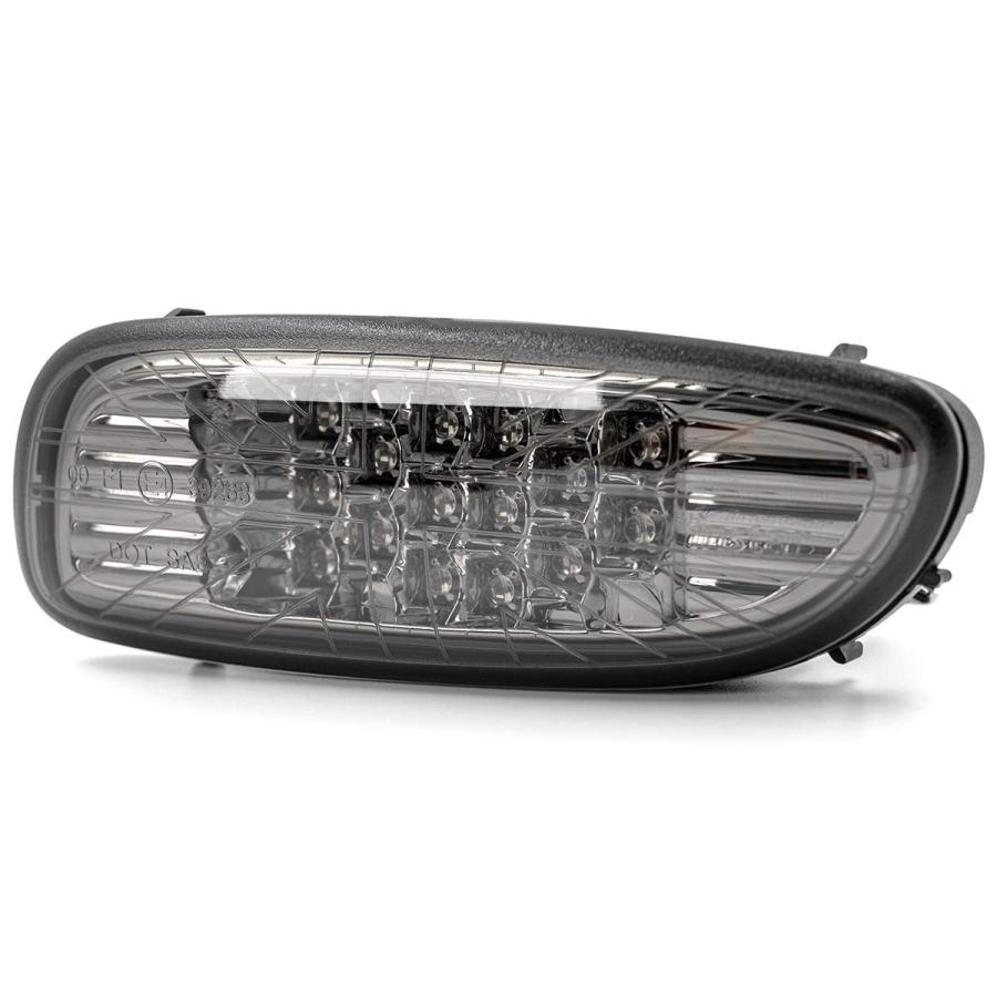 NJSBYL Smoked Lens JCW Rear Bumper Reflector Fog Light for 2006  並行輸入品の画像