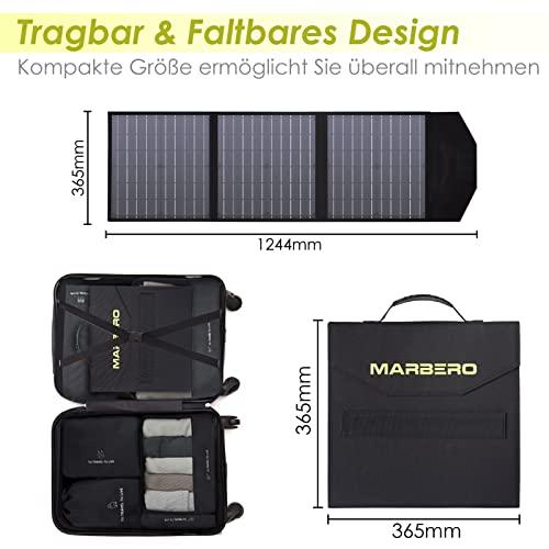 60W Foldable Solar Panel for Portable Power Station Sola 【ショックアブソーバー】 並行輸入品