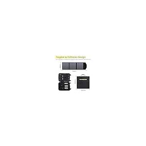 60W Foldable Solar Panel for Portable Power Station Sola 【ショックアブソーバー】 並行輸入品