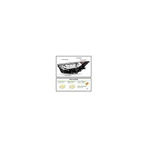 ACANII   For [Non Projector Style] 2019 2021 Toyota RAV4 w/Chrom 並行輸入品の画像