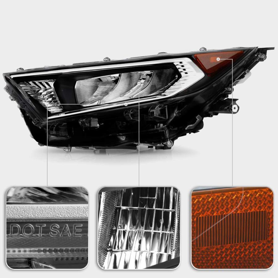ACANII   For [Non Projector Style] 2019 2021 Toyota RAV4 w/Chrom 並行輸入品の画像