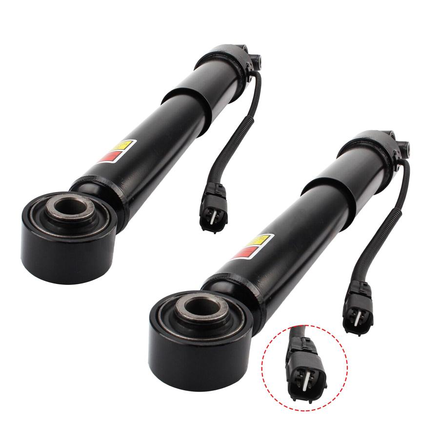 YWEISPART 48530 34051 Pair Rear Shock Struts Absorber With Elect 並行輸入品の画像