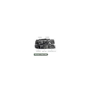 GRAND ORANGE 4個 シボレーシルバラード1999 2002/Tahoe Suburban 2000 2006 クローム 並行輸入品