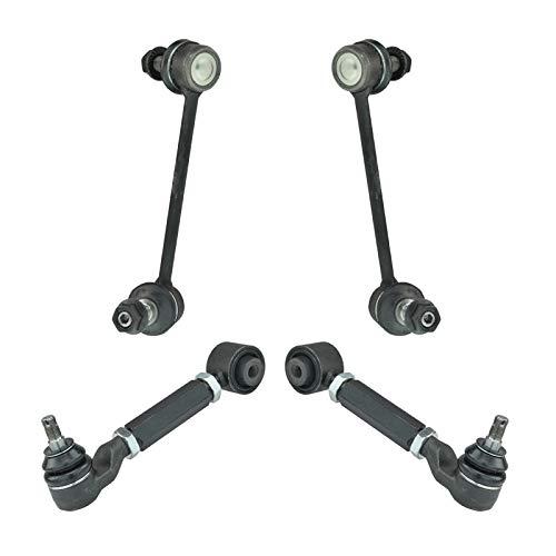 【並行輸入品】 Replacement 4 Piece Suspension Kit Rear Upper Adjustable Control