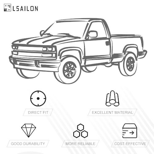 LSAILON 8pcs Front Suspension Kit Fit 03 14 For Chevy Express 15 並行輸入品_4