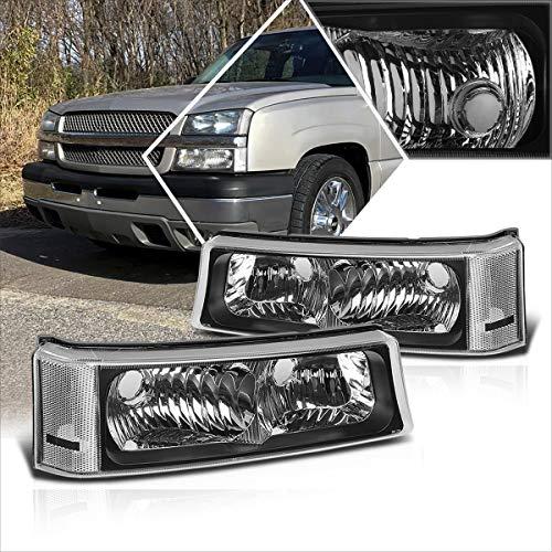 Black Housing Front Bumper Lights+Clear Lens Diamond Corner Sign 並行輸入品_1