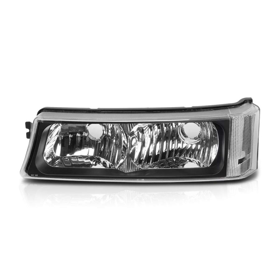 Black Housing Front Bumper Lights+Clear Lens Diamond Corner Sign 並行輸入品_3