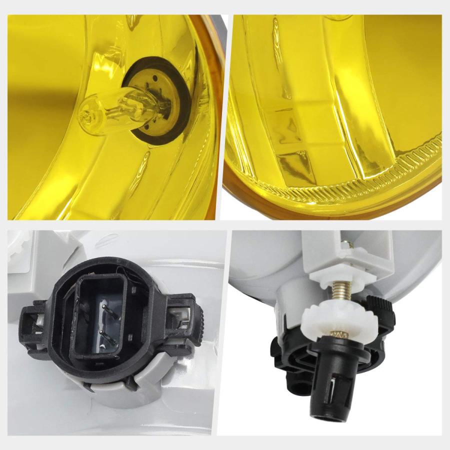 【並行輸入品】 PM PERFORMOTOR Front Bumper Fog Lights Lamps Compatible with 07の画像