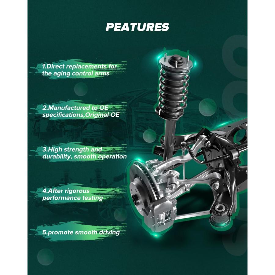 SCITOO 8 PC SET Control Arm Kit Fit For Chevy Silverado 1500 A 並行輸入品_9