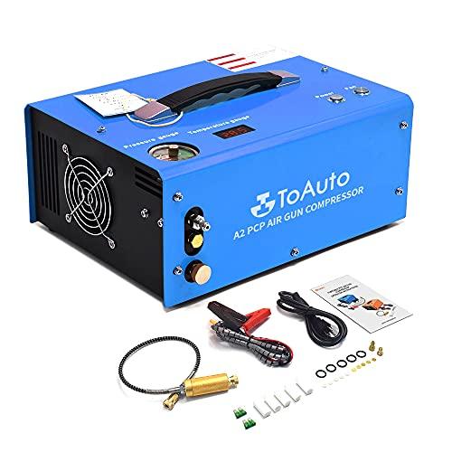 TOAUTO A2 PCP Air Compressor, Auto Stop, Portable 4500Psi/30Mpa, 並行輸入品の画像