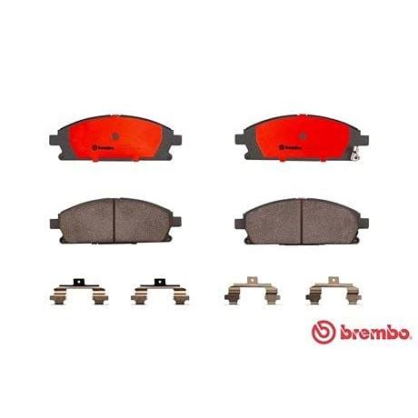 Brembo P18039N プレミアムセラミックフロントディスクブレーキパッドセット DODGE/RAM OE# 00K6804 並行輸入品の画像