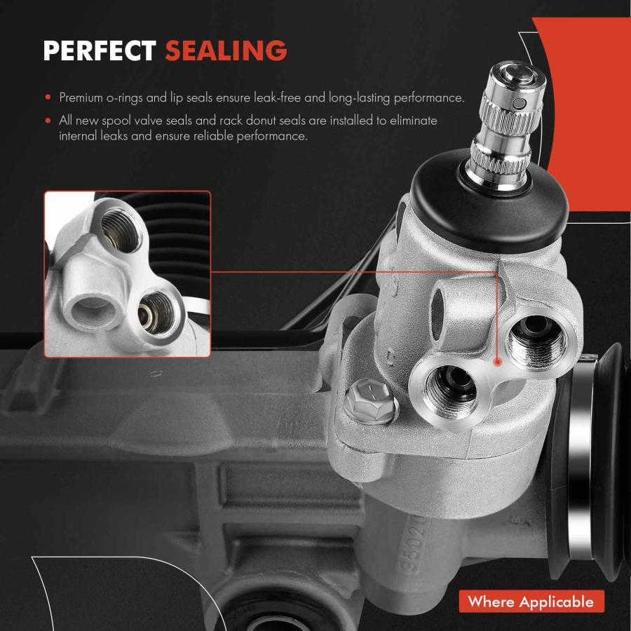A Premium   Hydraulic Power Steering Rack and Pinion Compatible  並行輸入品の画像