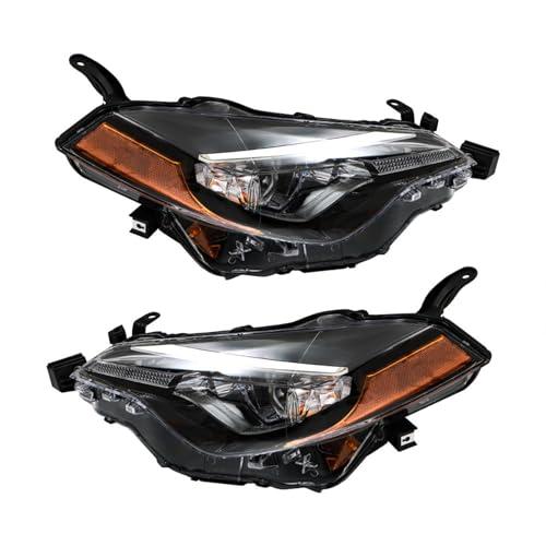 LABLT ヘッドライト 交換用 2017 2018 2019 トヨタ カローラ LE エコ L LE モデル LED プロジェク 並行輸入品_1