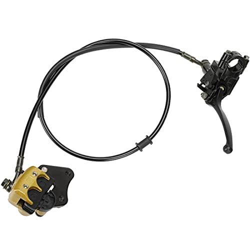 FVRITO フロントディスク油圧ブレーキマスターシリンダーキャリパーアセンブリとパッド 50cc 70cc 90cc 110cc 並行輸入品の画像