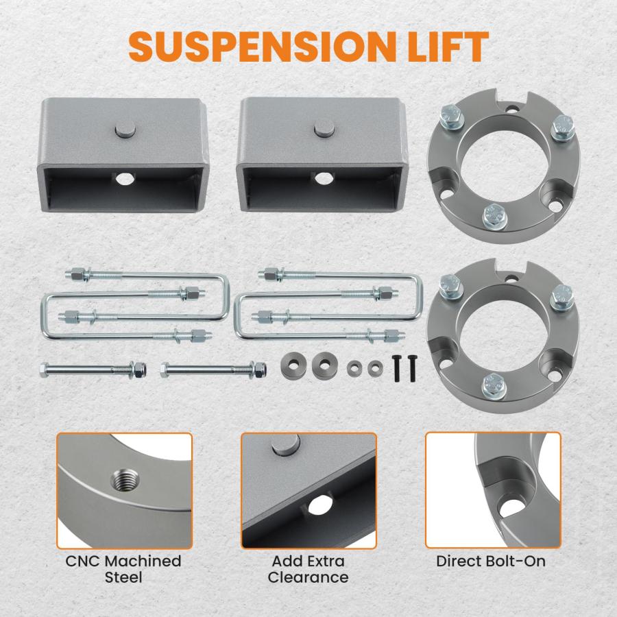 maXpeedingrods 3" Lift Leveling Kit for Toyota Tacoma 2005 2023 並行輸入品_3