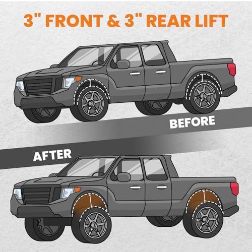 maXpeedingrods 3" Lift Leveling Kit for Toyota Tacoma 2005 2023 並行輸入品_7