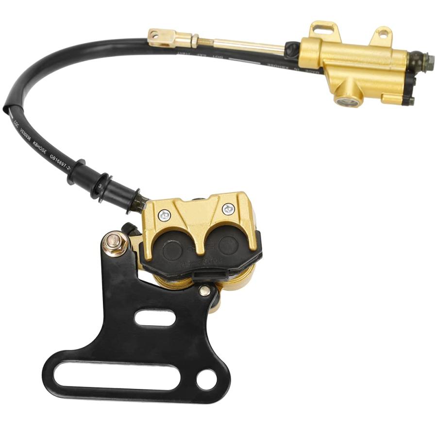 FVRITO 12mm リアディスク 油圧ブレーキマスターシリンダー キャリパー アセンブリパッド 70cc 90cc 110cc 並行輸入品の画像