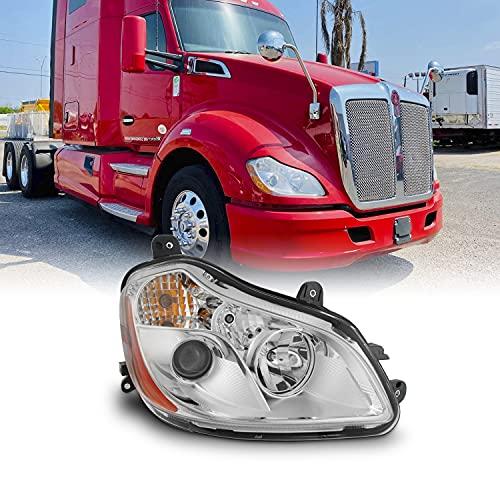 AKKON   2013 2019 Kenworth T680 OEプロジェクターヘッドライトヘッドランプ交換用アセンブリ   右 並行輸入品の画像